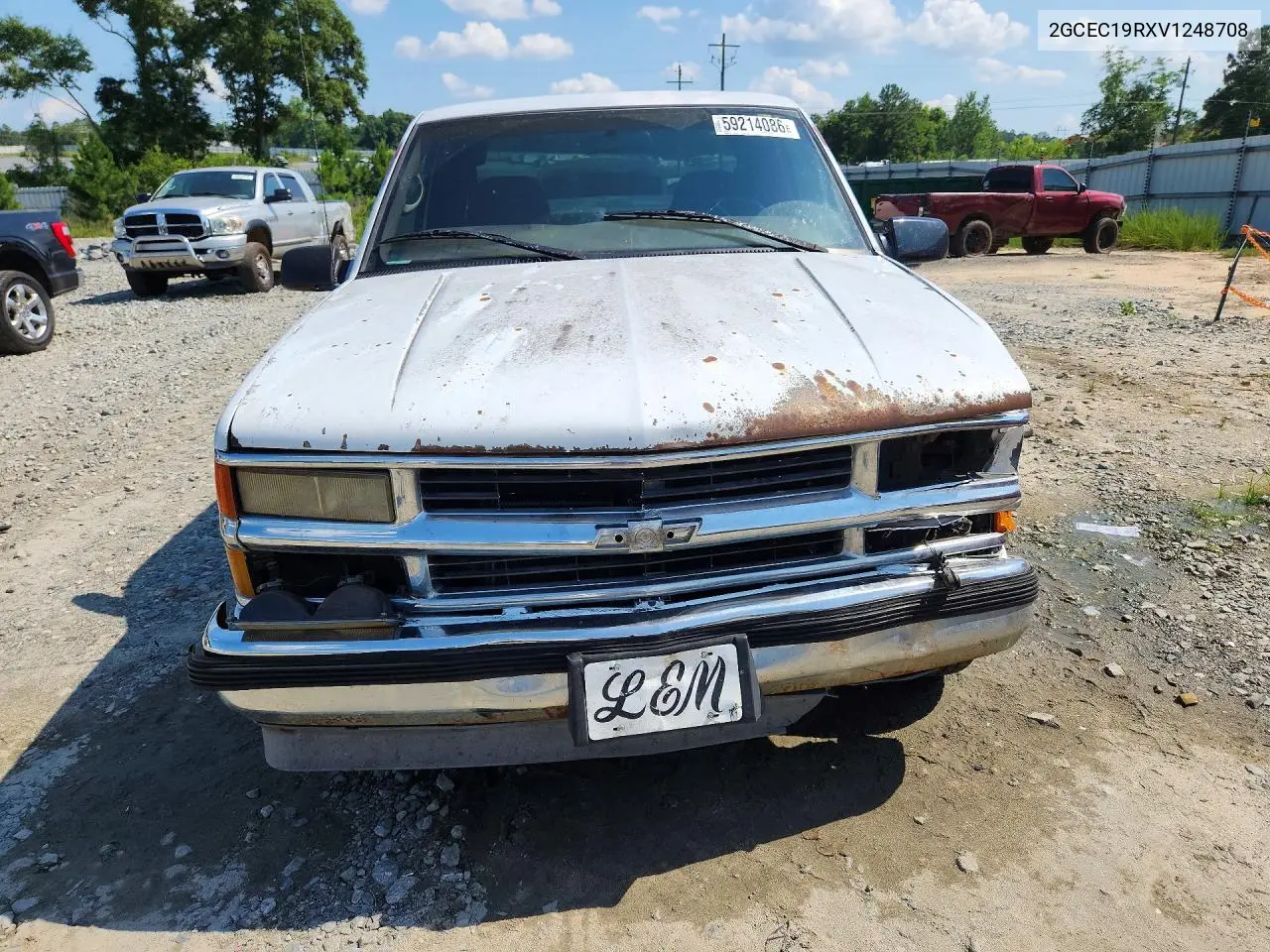 1997 Chevrolet Gmt-400 C1500 VIN: 2GCEC19RXV1248708 Lot: 59214086