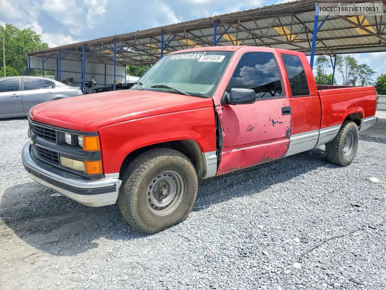 1997 Chevrolet Gmt-400 C1500 VIN: 1GCEC19R1VE110831 Lot: 59810326