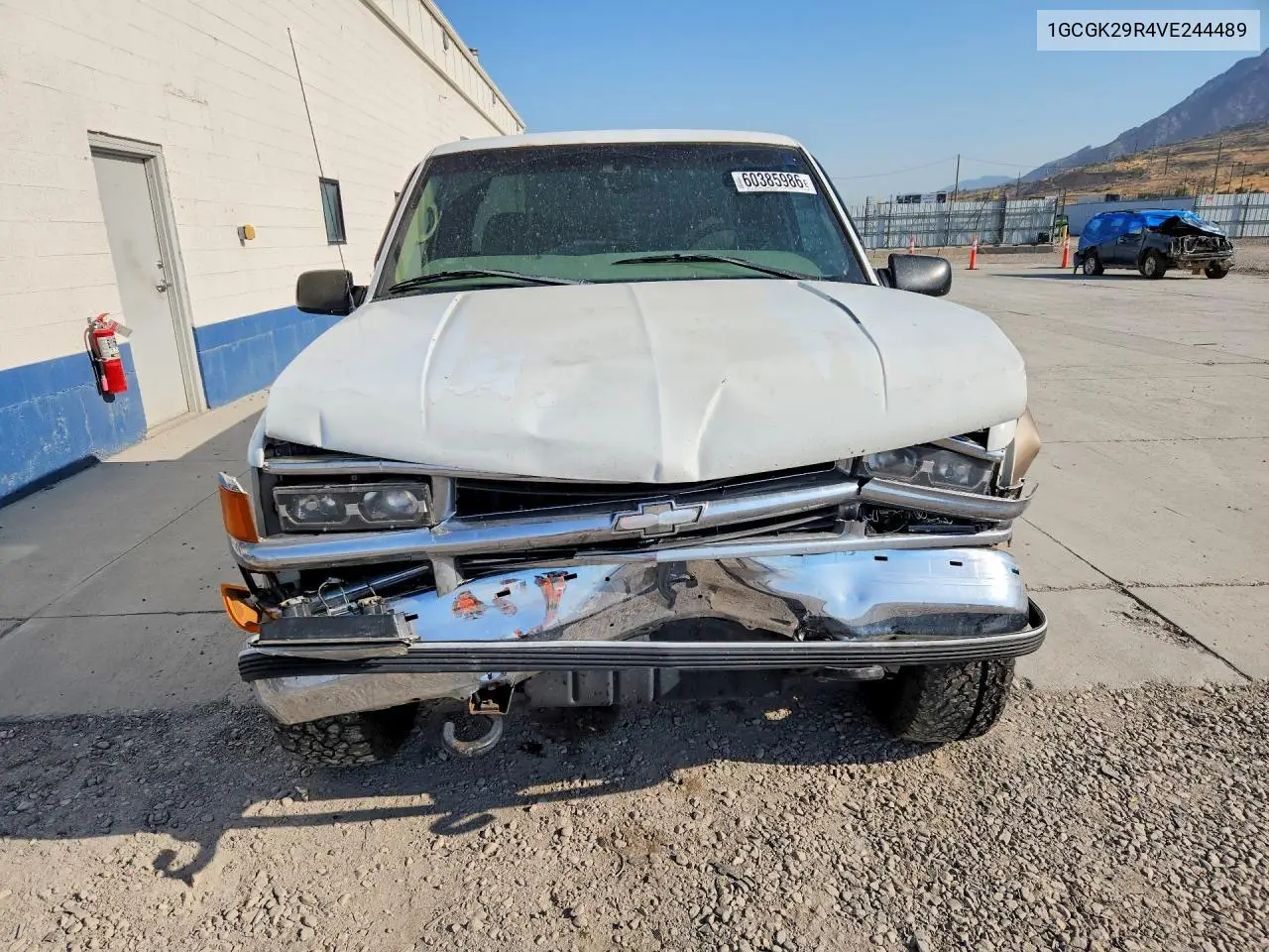 1997 Chevrolet Gmt-400 K2500 VIN: 1GCGK29R4VE244489 Lot: 60385986