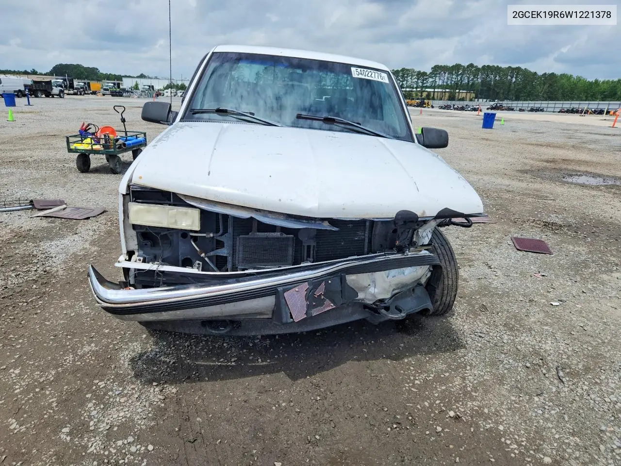 1998 Chevrolet Gmt-400 K1500 VIN: 2GCEK19R6W1221378 Lot: 54022776