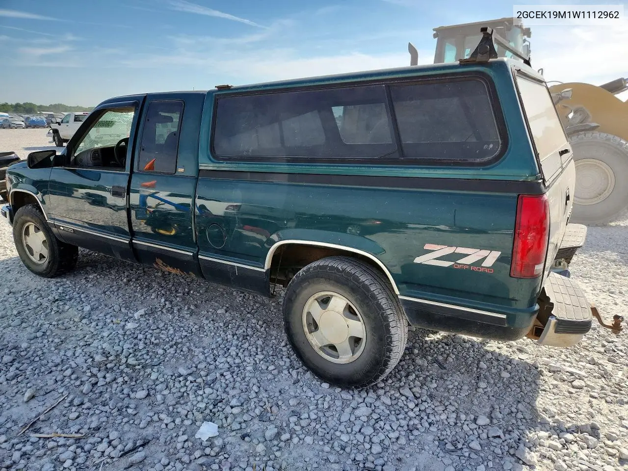 1998 Chevrolet Gmt-400 K1500 VIN: 2GCEK19M1W1112962 Lot: 56089156