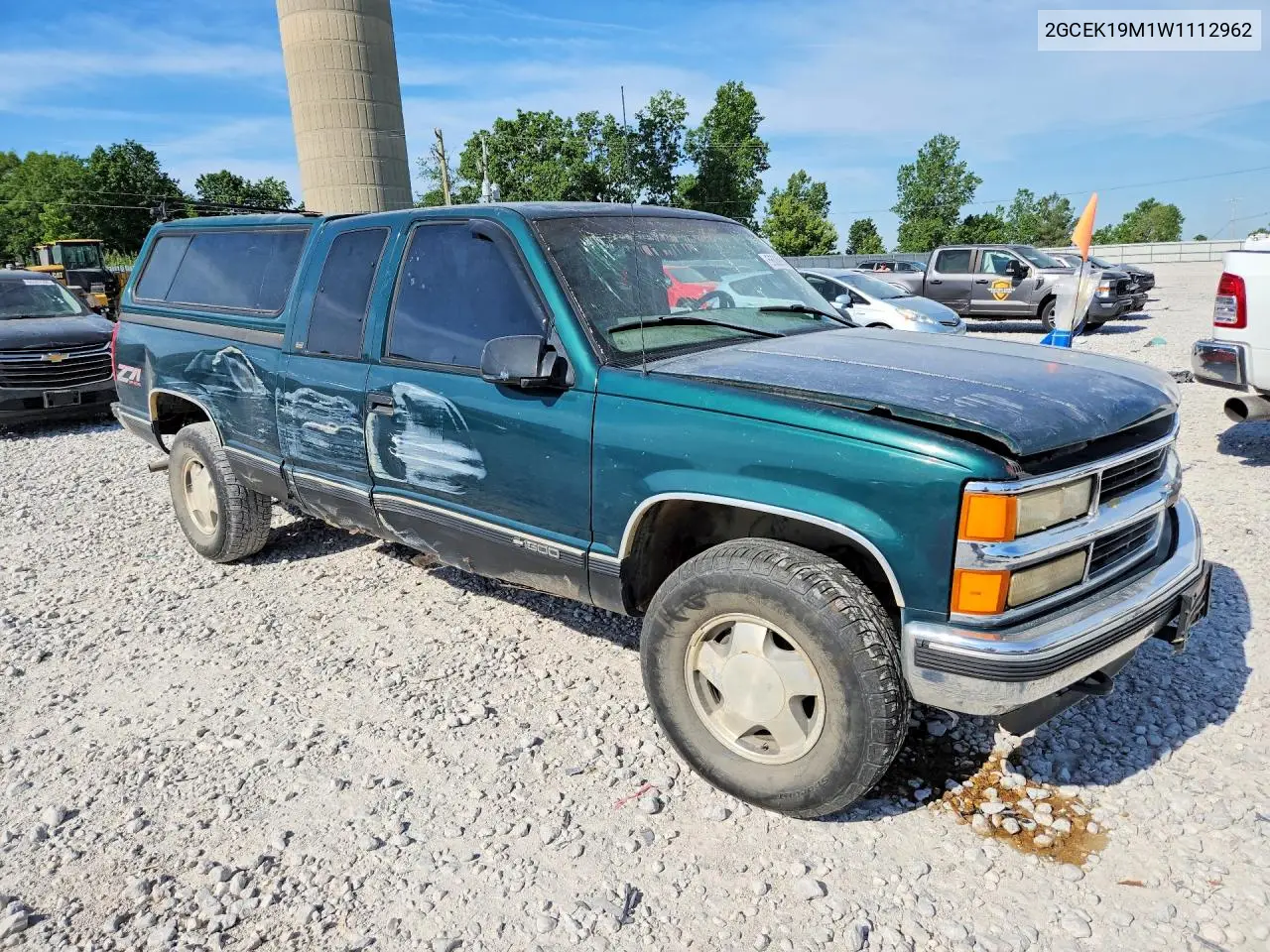 1998 Chevrolet Gmt-400 K1500 VIN: 2GCEK19M1W1112962 Lot: 56089156