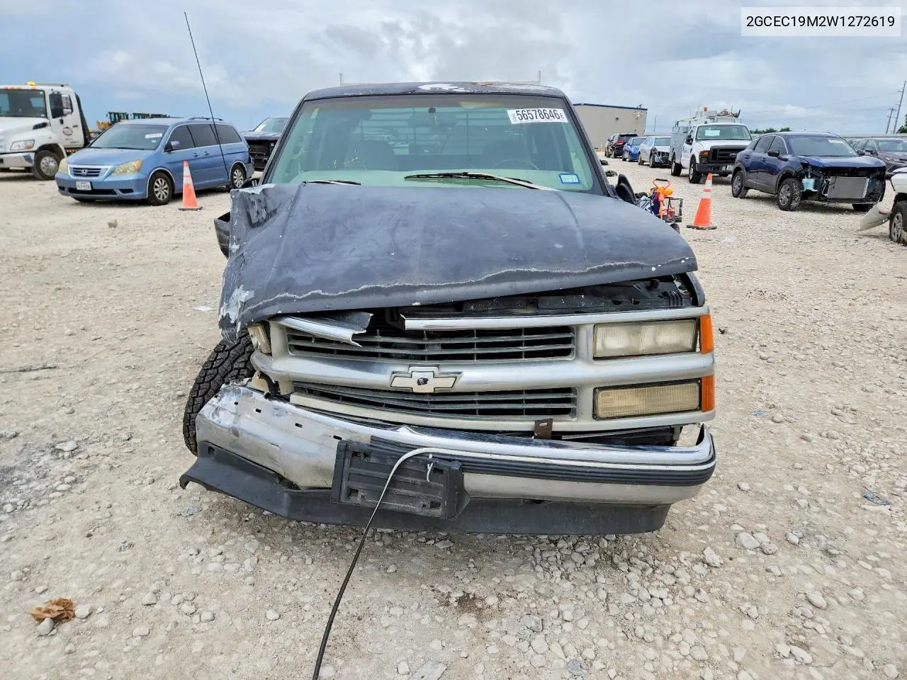 1998 Chevrolet Gmt-400 C1500 VIN: 2GCEC19M2W1272619 Lot: 56578646