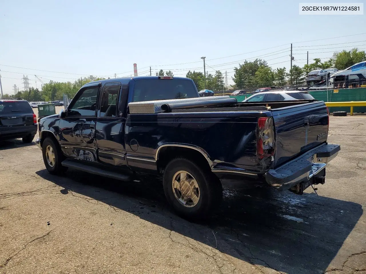 1998 Chevrolet Gmt-400 K1500 VIN: 2GCEK19R7W1224581 Lot: 59821686