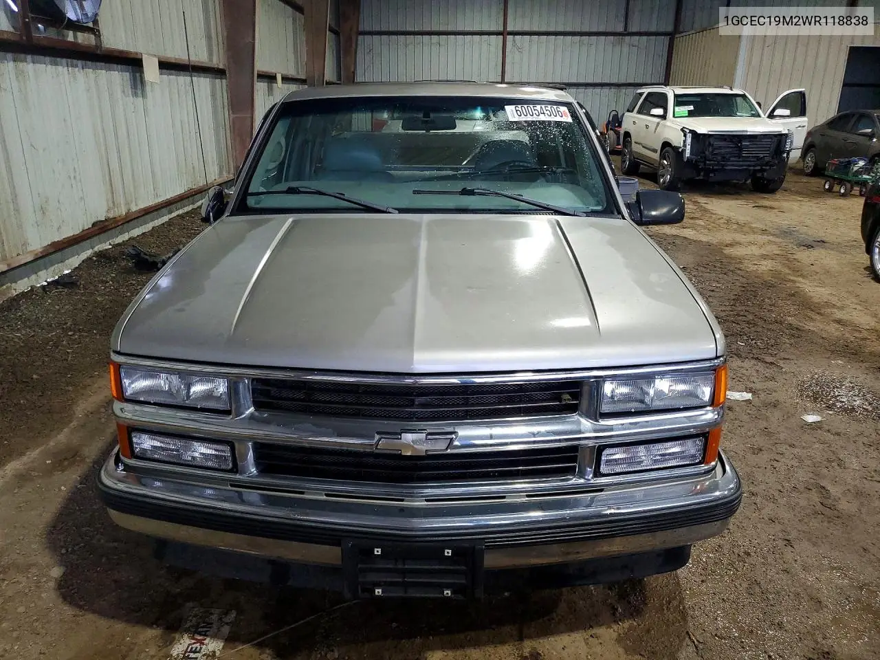 1998 Chevrolet Gmt-400 C1500 VIN: 1GCEC19M2WR118838 Lot: 60054506