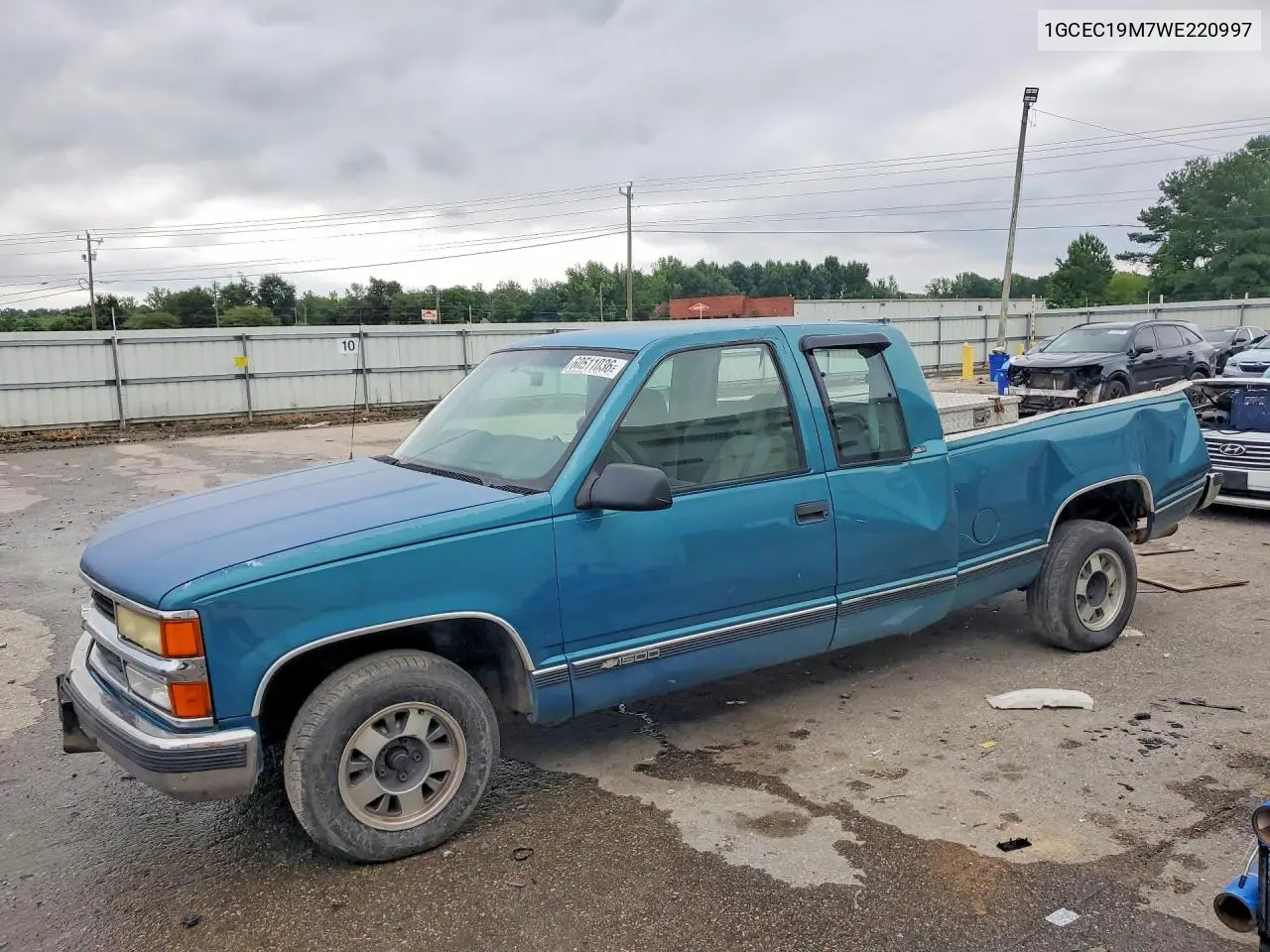 1998 Chevrolet Gmt-400 C1500 VIN: 1GCEC19M7WE220997 Lot: 60511036