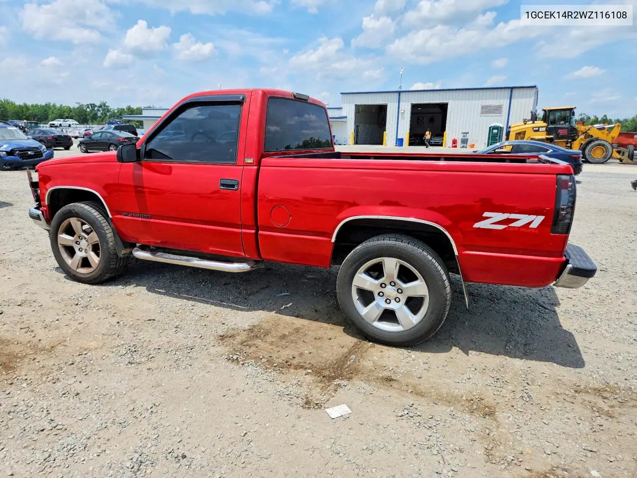 1998 Chevrolet Gmt-400 K1500 VIN: 1GCEK14R2WZ116108 Lot: 60794006