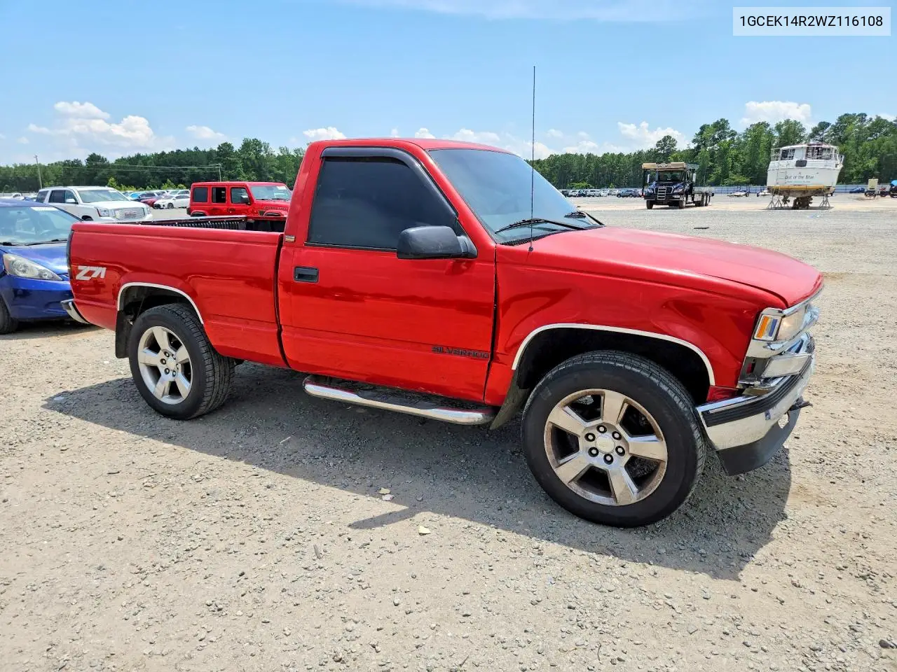 1998 Chevrolet Gmt-400 K1500 VIN: 1GCEK14R2WZ116108 Lot: 60794006