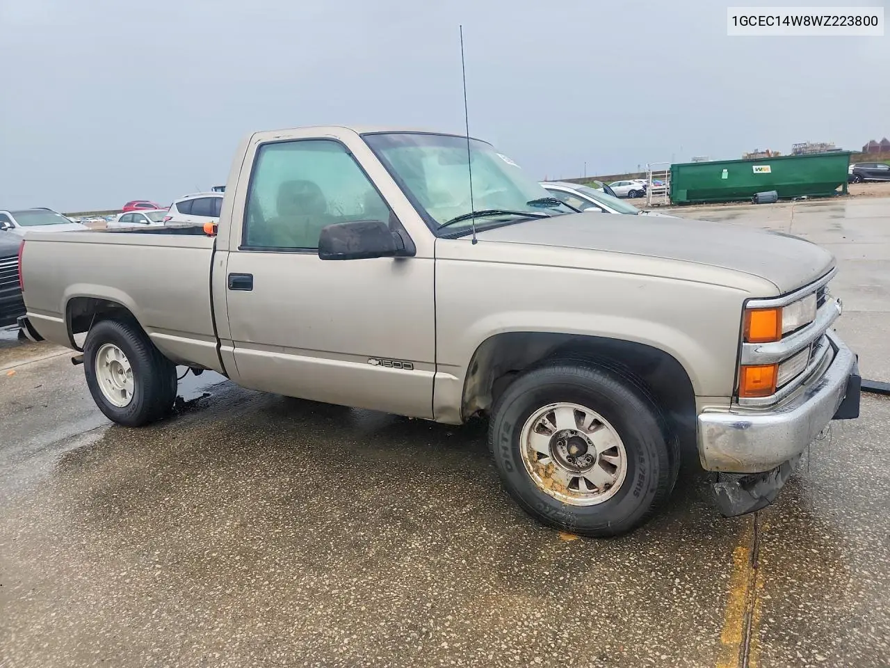 1998 Chevrolet Gmt-400 C1500 VIN: 1GCEC14W8WZ223800 Lot: 60865526