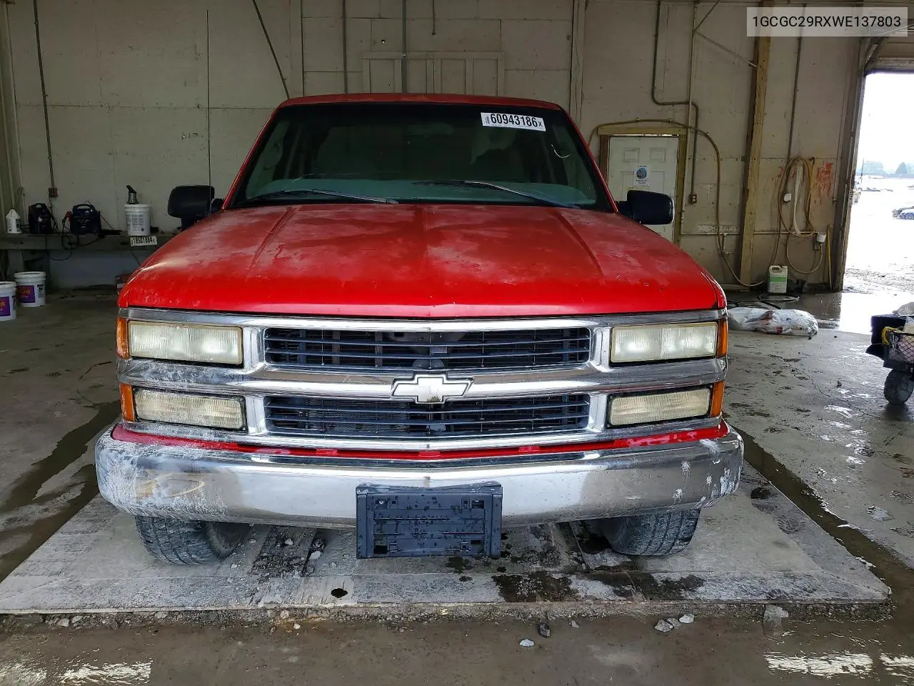 1998 Chevrolet Gmt-400 C2500 VIN: 1GCGC29RXWE137803 Lot: 60943186