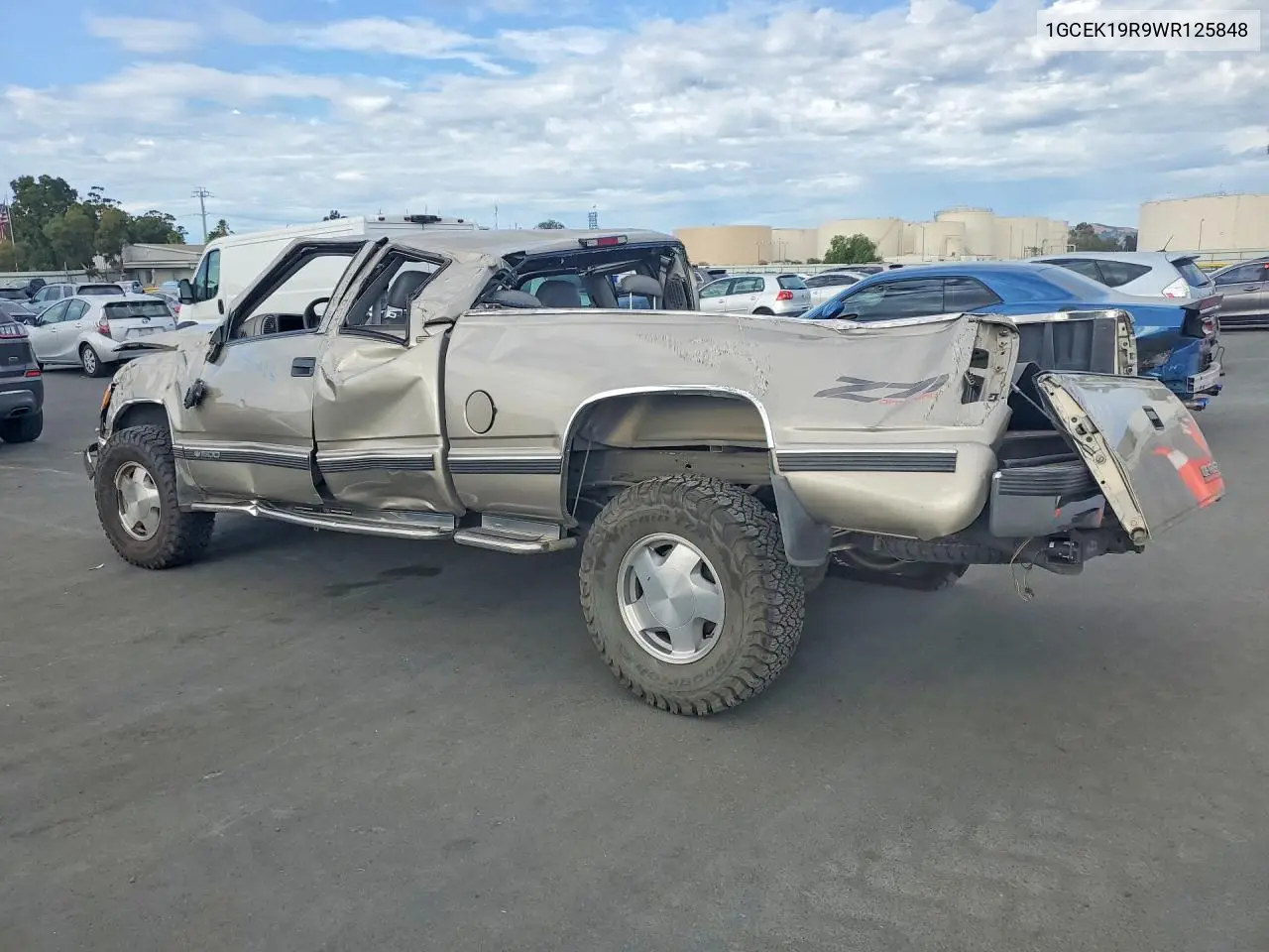 1998 Chevrolet Gmt-400 K1500 VIN: 1GCEK19R9WR125848 Lot: 62160436