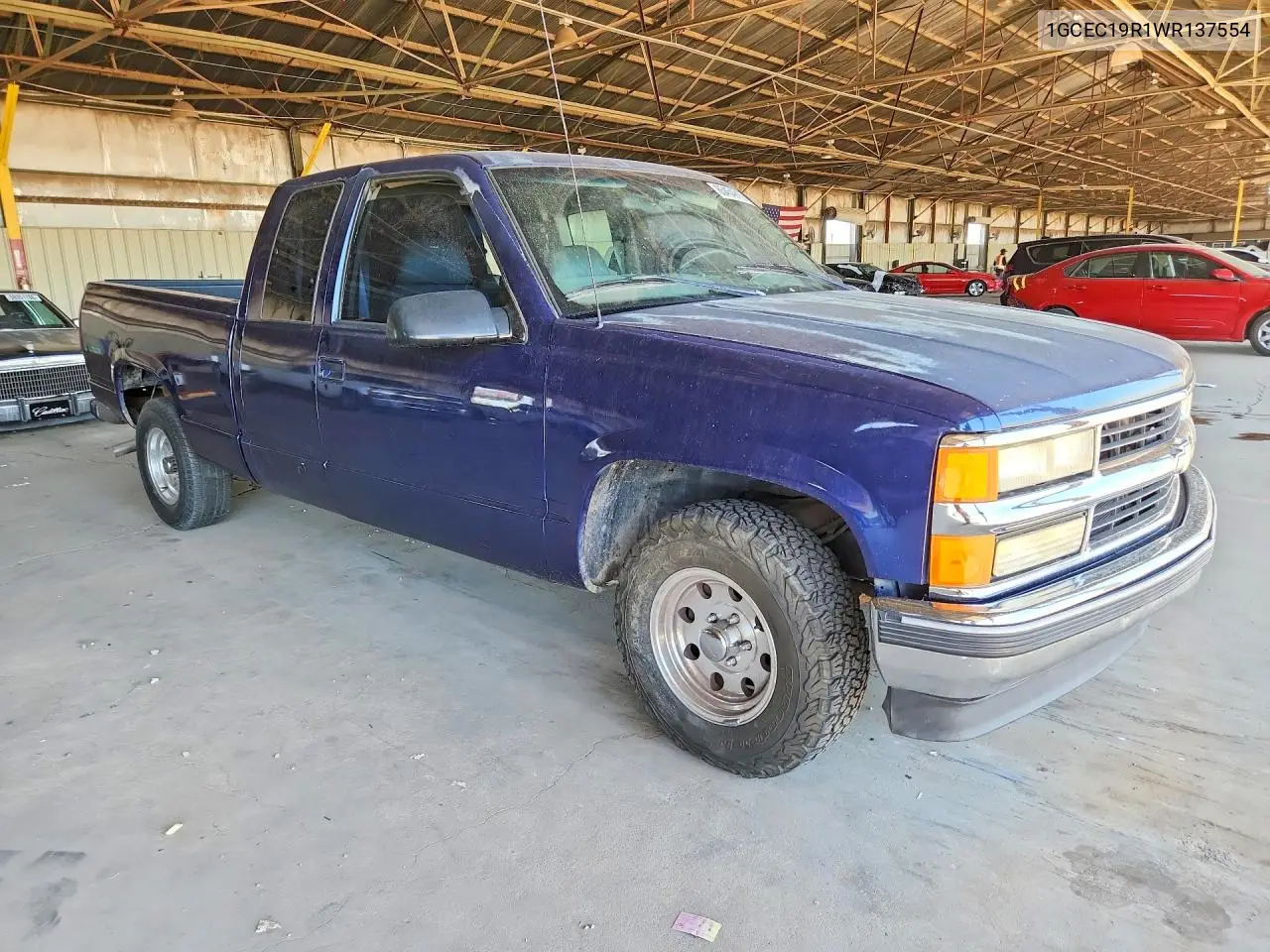 1998 Chevrolet Gmt-400 C1500 VIN: 1GCEC19R1WR137554 Lot: 85454915