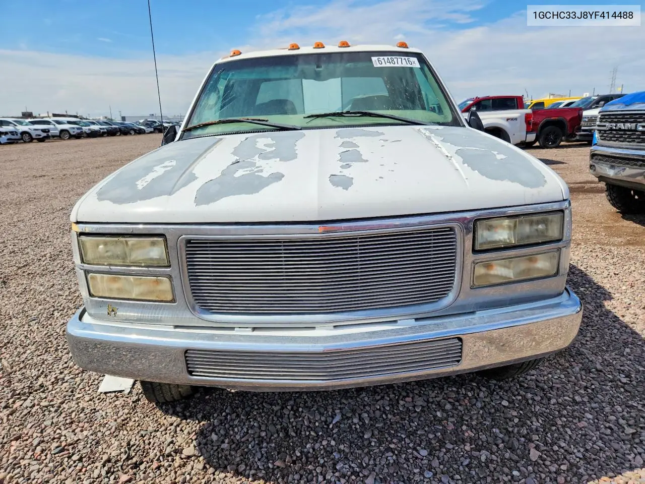 2000 Chevrolet Gmt-400 C3500 VIN: 1GCHC33J8YF414488 Lot: 61487716
