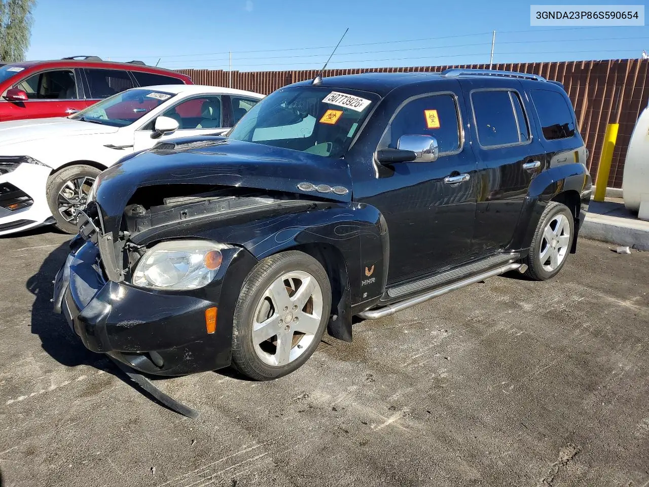 2006 Chevrolet Hhr Lt VIN: 3GNDA23P86S590654 Lot: 50773926