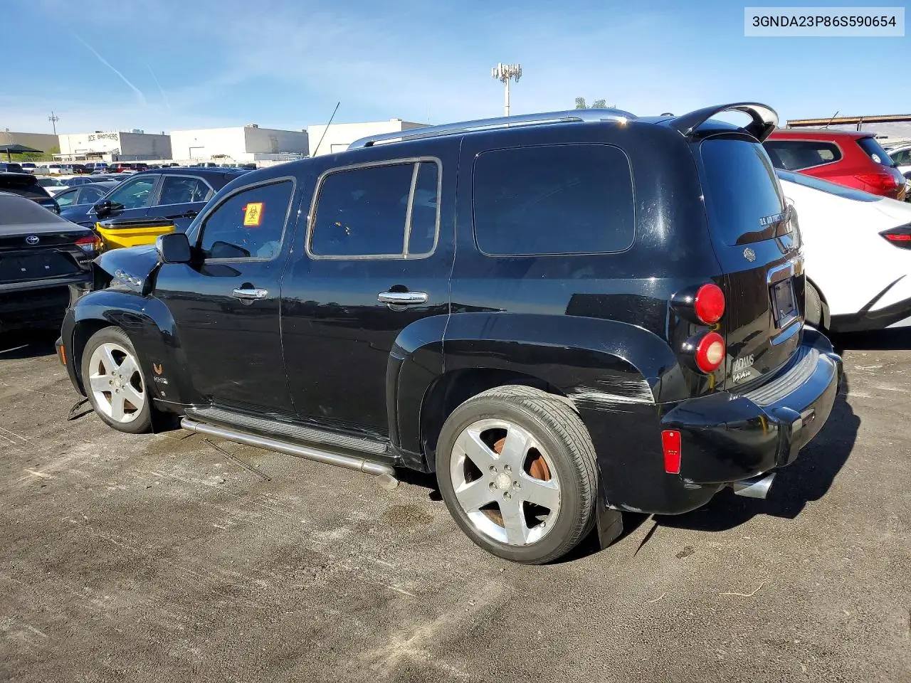 2006 Chevrolet Hhr Lt VIN: 3GNDA23P86S590654 Lot: 50773926
