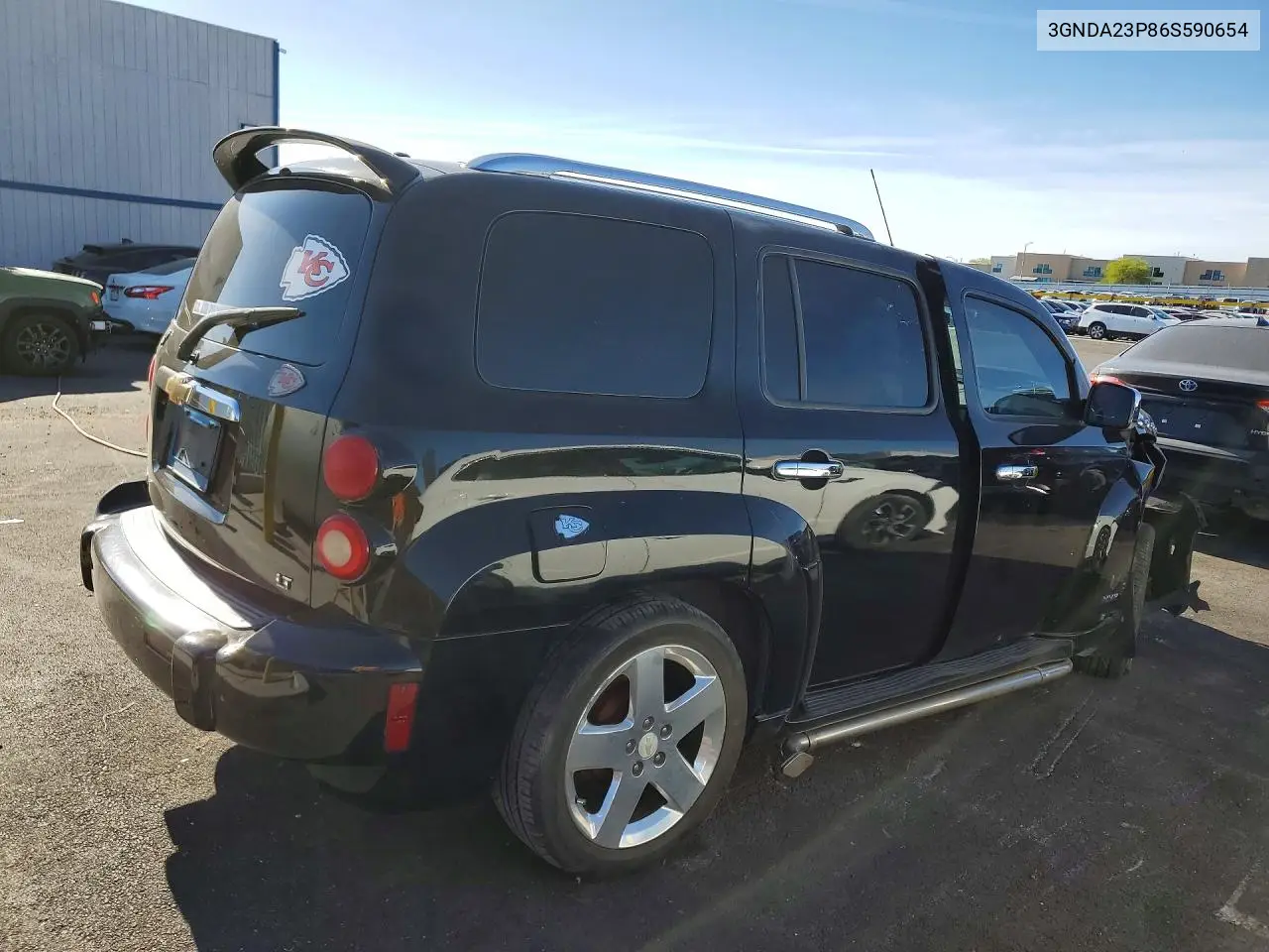 2006 Chevrolet Hhr Lt VIN: 3GNDA23P86S590654 Lot: 50773926