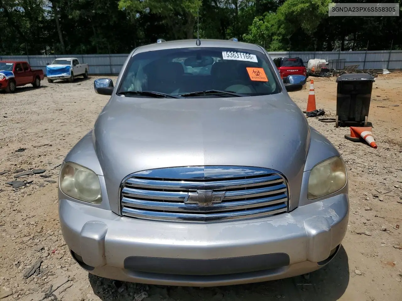 2006 Chevrolet Hhr Lt VIN: 3GNDA23PX6S558305 Lot: 53631166