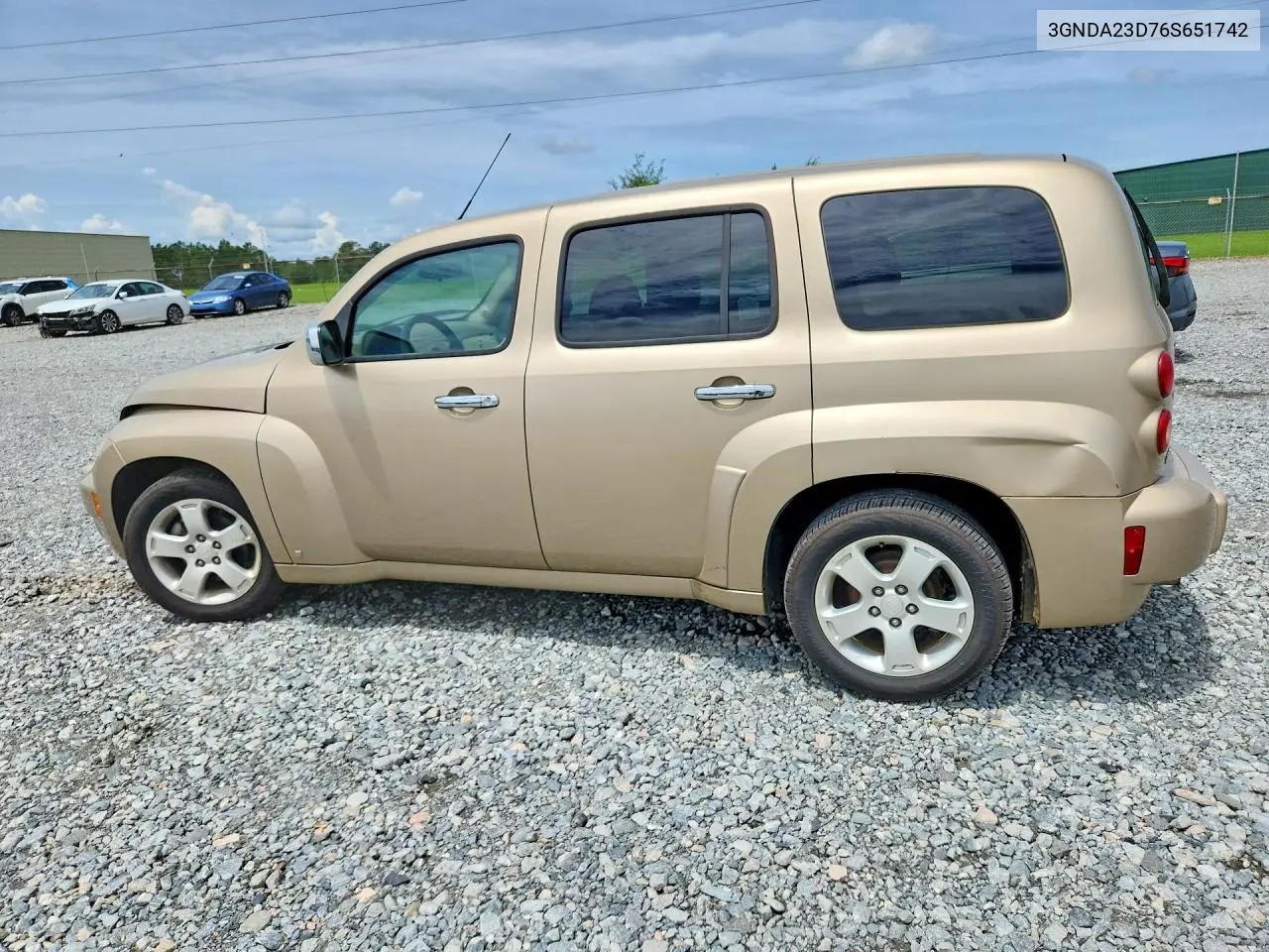 2006 Chevrolet Hhr Lt VIN: 3GNDA23D76S651742 Lot: 54856916