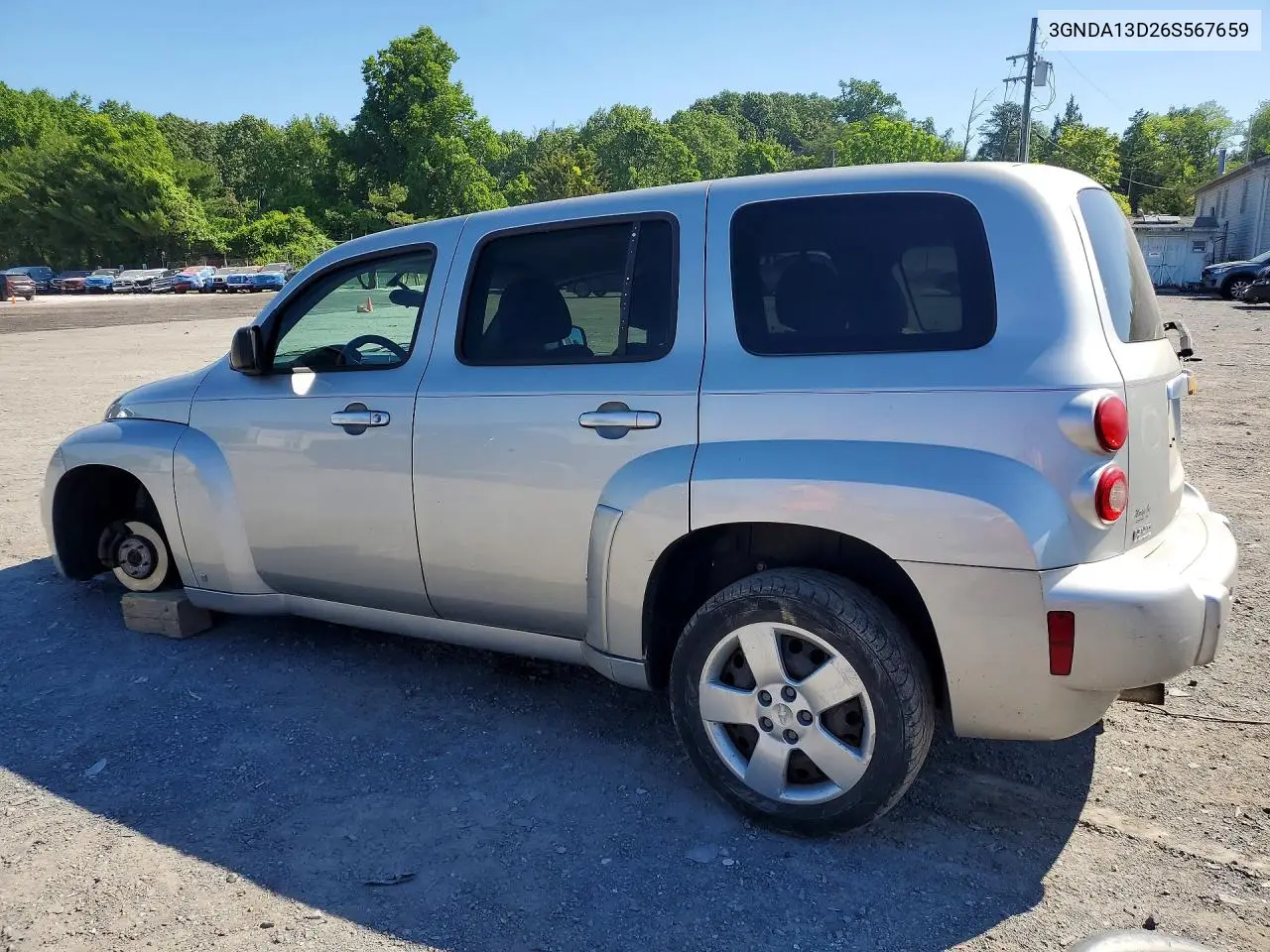 2006 Chevrolet Hhr Ls VIN: 3GNDA13D26S567659 Lot: 55934296