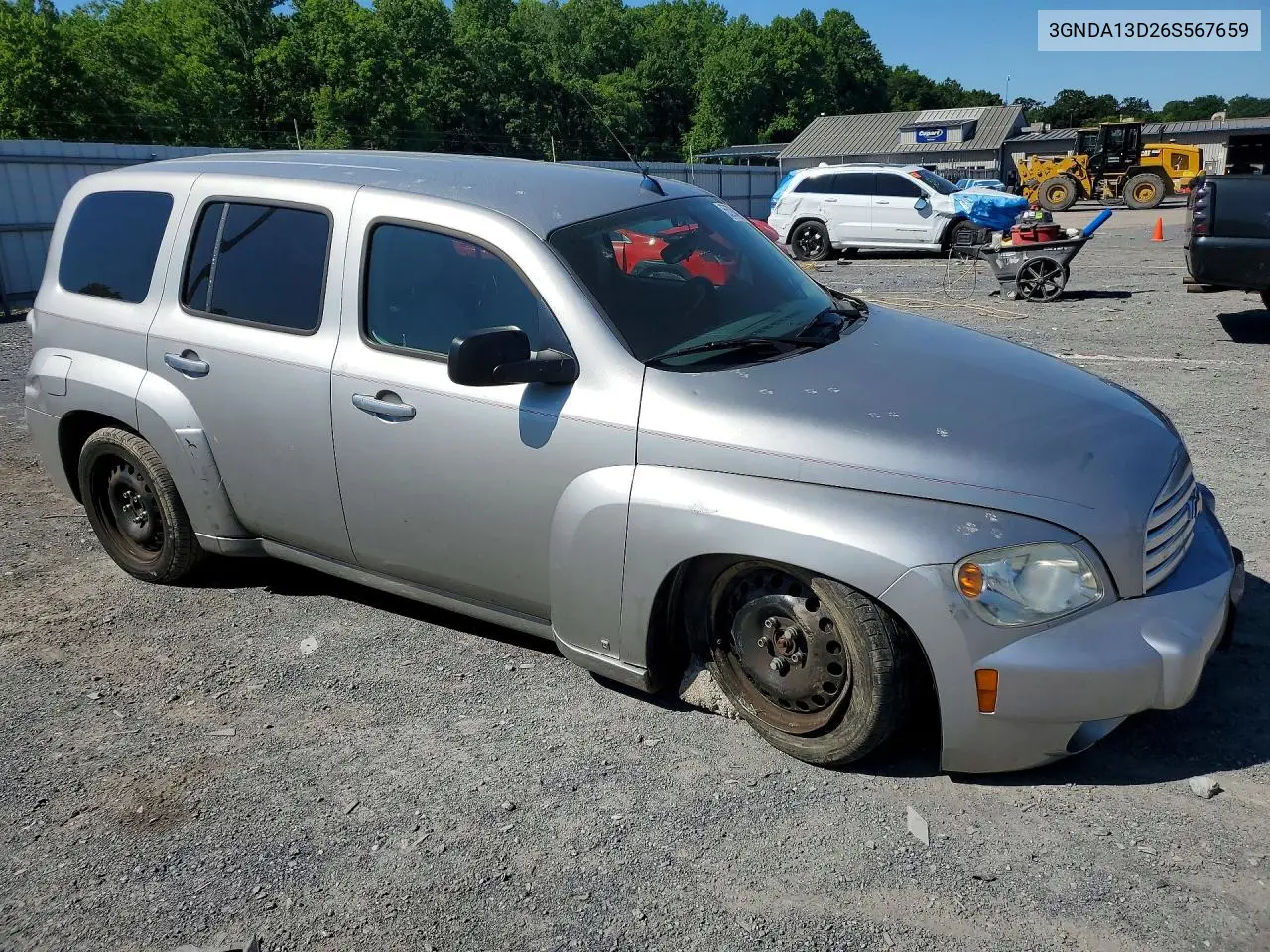 2006 Chevrolet Hhr Ls VIN: 3GNDA13D26S567659 Lot: 55934296