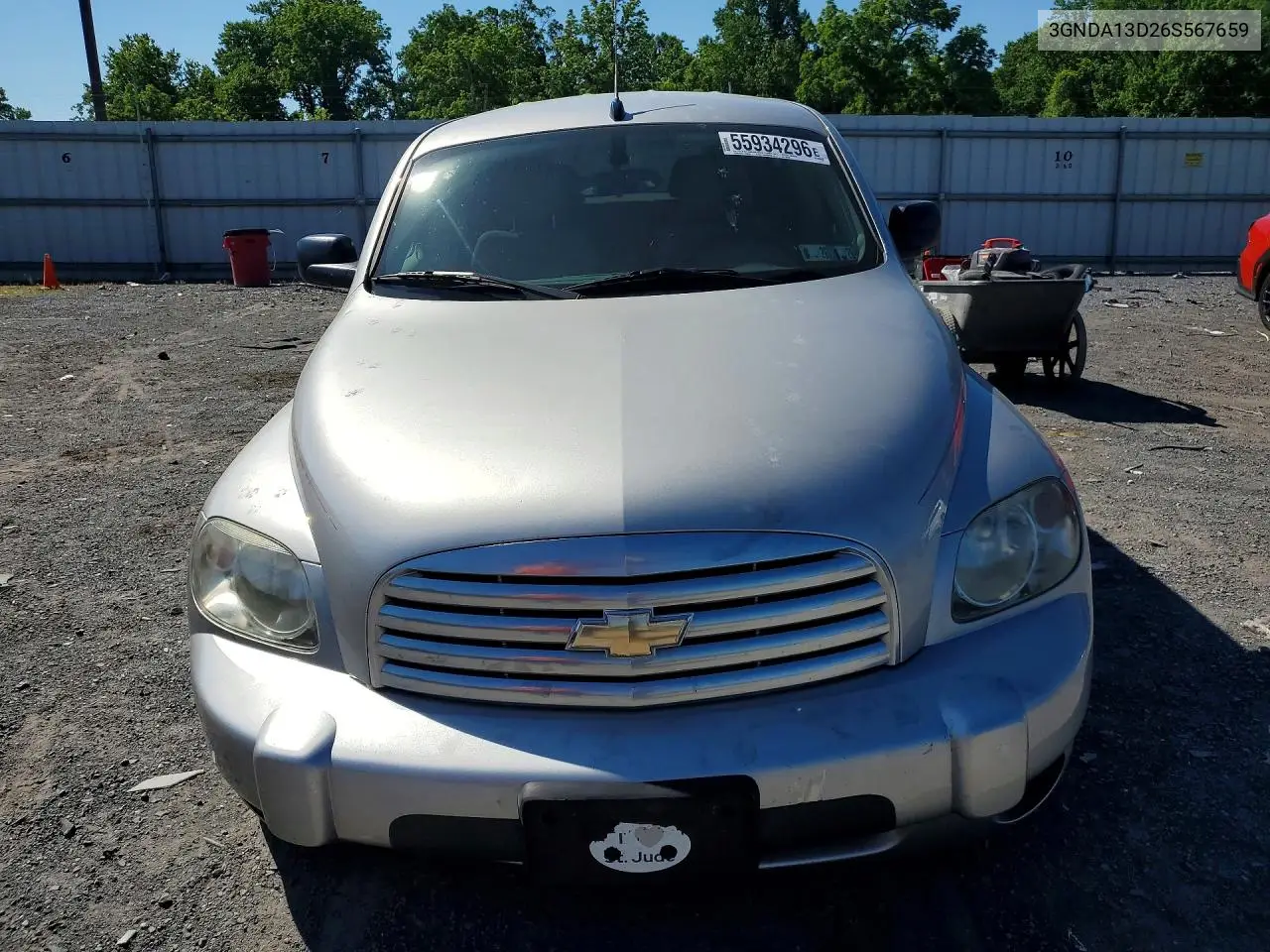 2006 Chevrolet Hhr Ls VIN: 3GNDA13D26S567659 Lot: 55934296