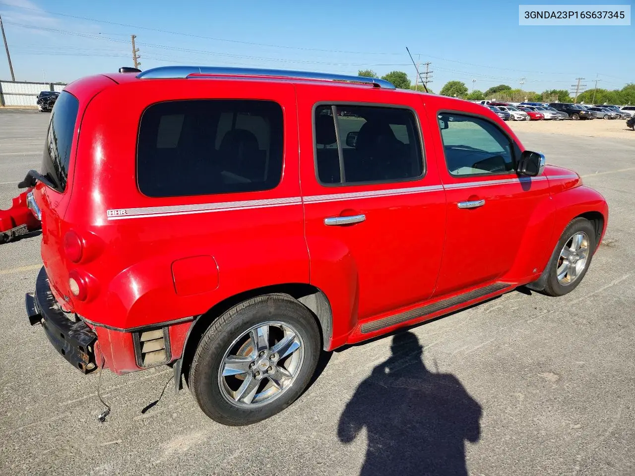 2006 Chevrolet Hhr Lt VIN: 3GNDA23P16S637345 Lot: 58093266