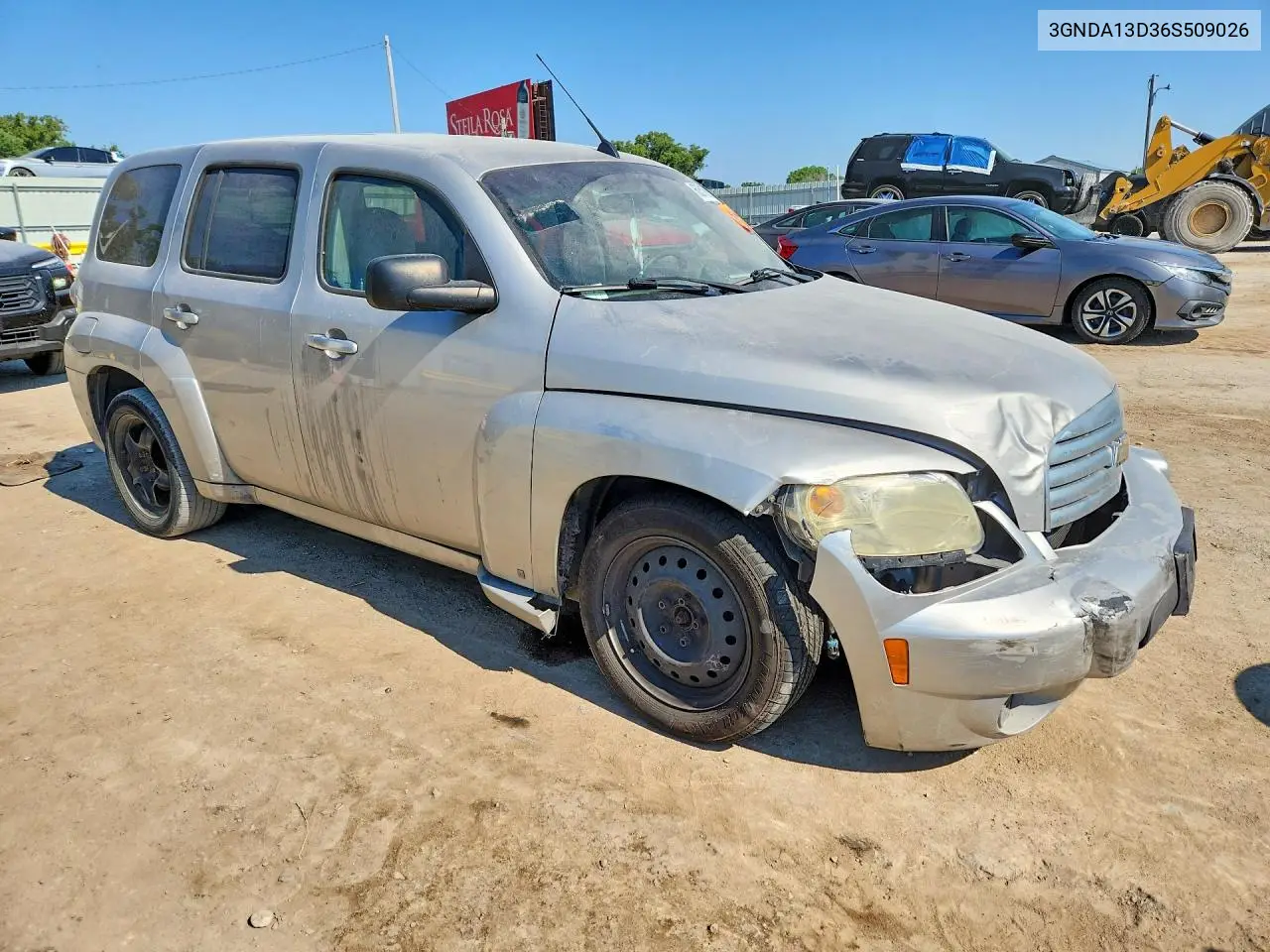 2006 Chevrolet Hhr Ls VIN: 3GNDA13D36S509026 Lot: 60518696