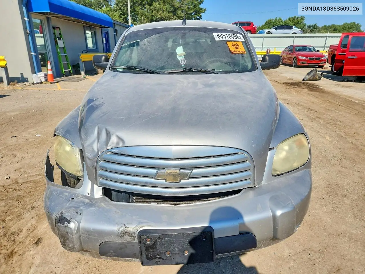 2006 Chevrolet Hhr Ls VIN: 3GNDA13D36S509026 Lot: 60518696