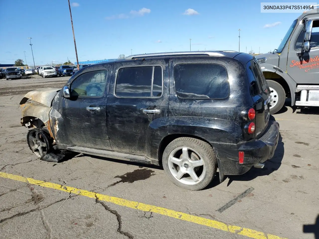 2007 Chevrolet Hhr Lt VIN: 3GNDA33P47S514954 Lot: 52234446