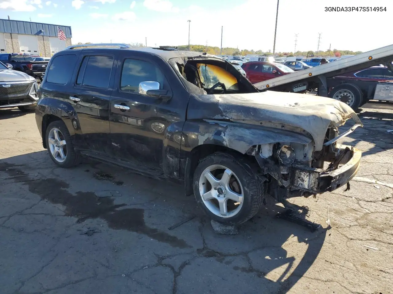 2007 Chevrolet Hhr Lt VIN: 3GNDA33P47S514954 Lot: 52234446