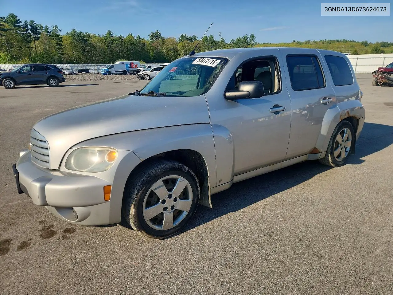2007 Chevrolet Hhr Ls VIN: 3GNDA13D67S624673 Lot: 53472116