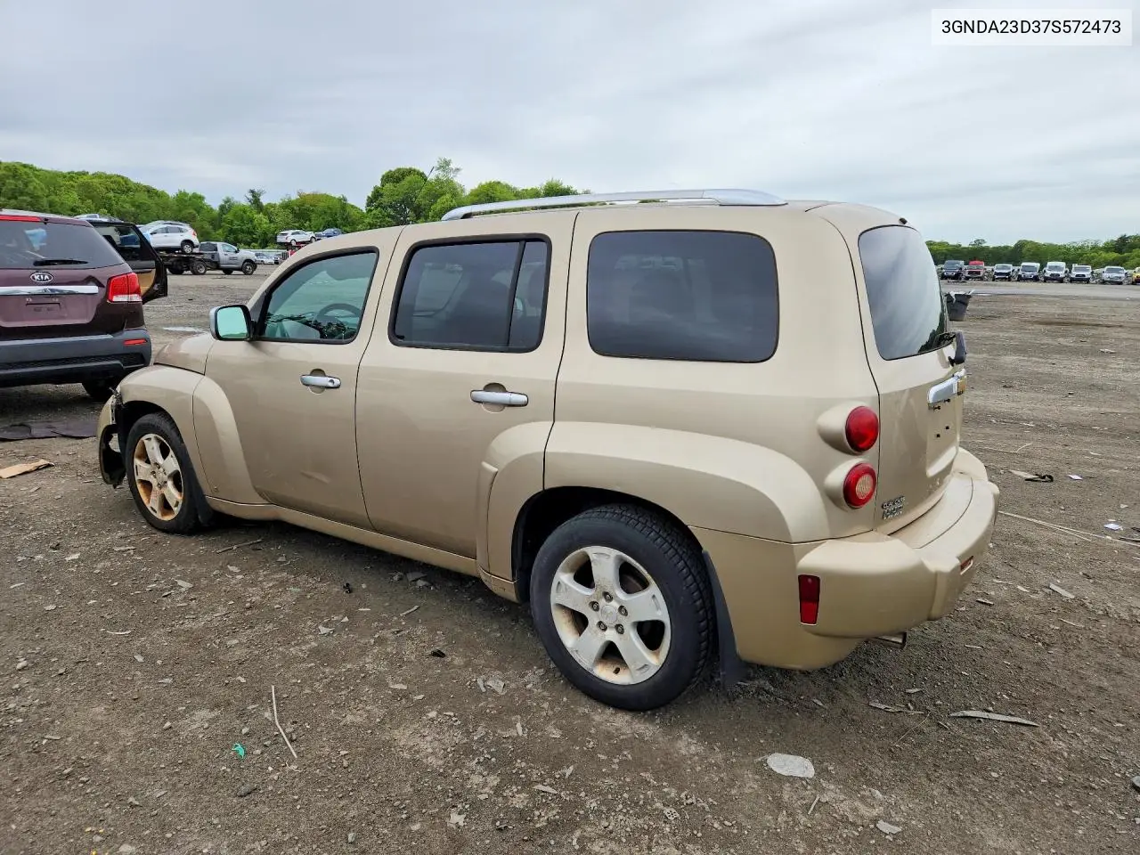2007 Chevrolet Hhr Lt VIN: 3GNDA23D37S572473 Lot: 54083696