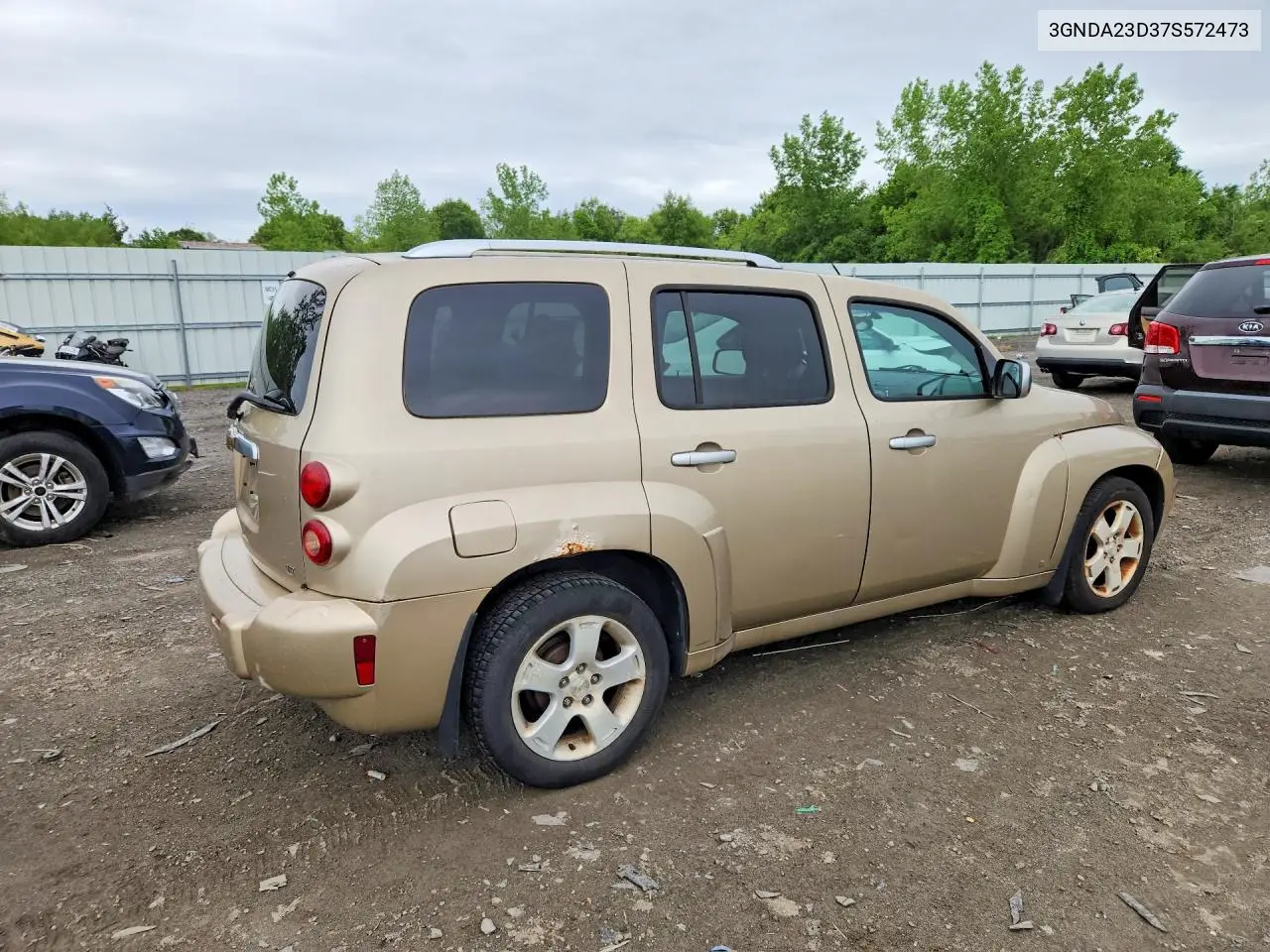 2007 Chevrolet Hhr Lt VIN: 3GNDA23D37S572473 Lot: 54083696