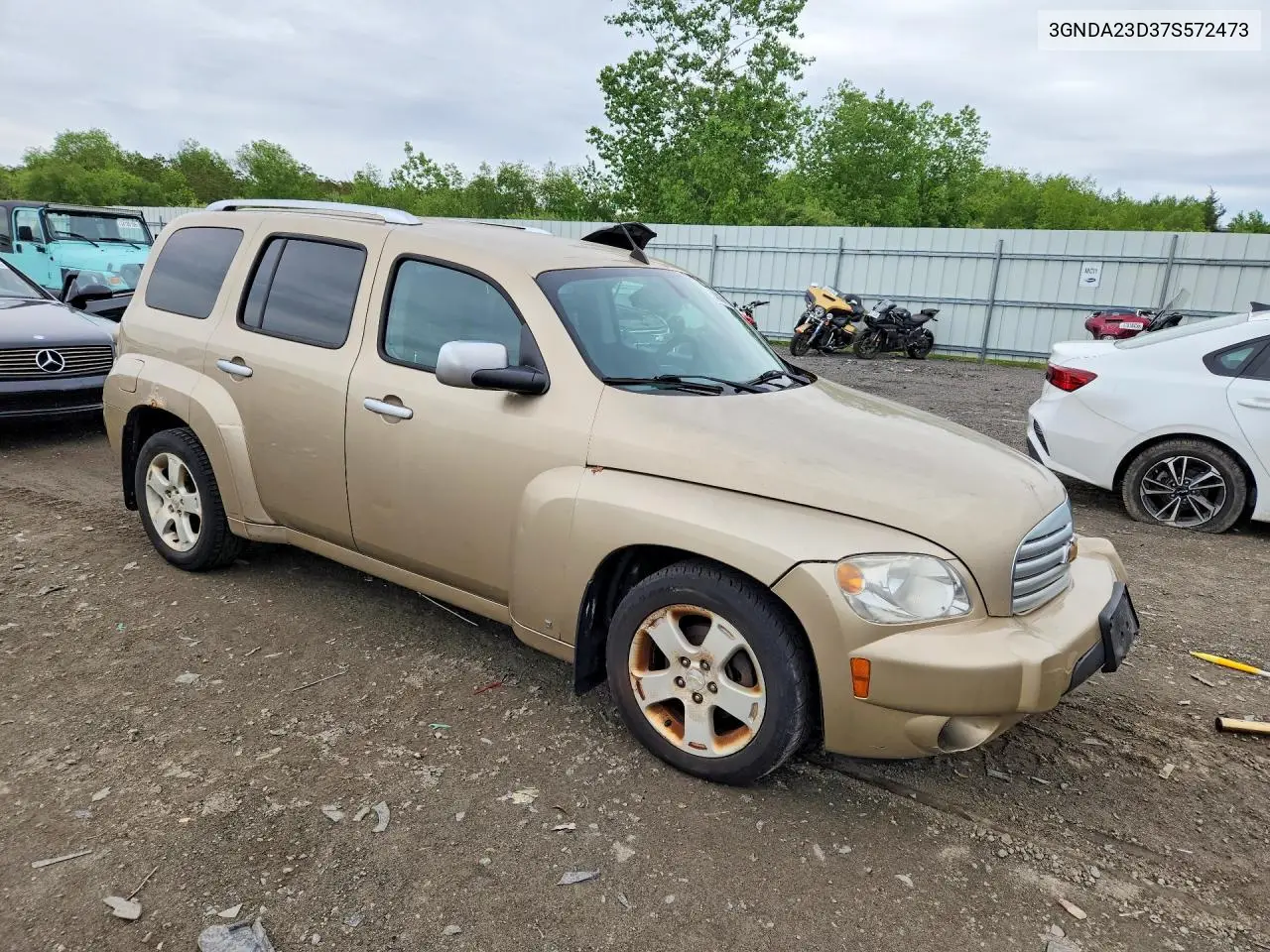 2007 Chevrolet Hhr Lt VIN: 3GNDA23D37S572473 Lot: 54083696