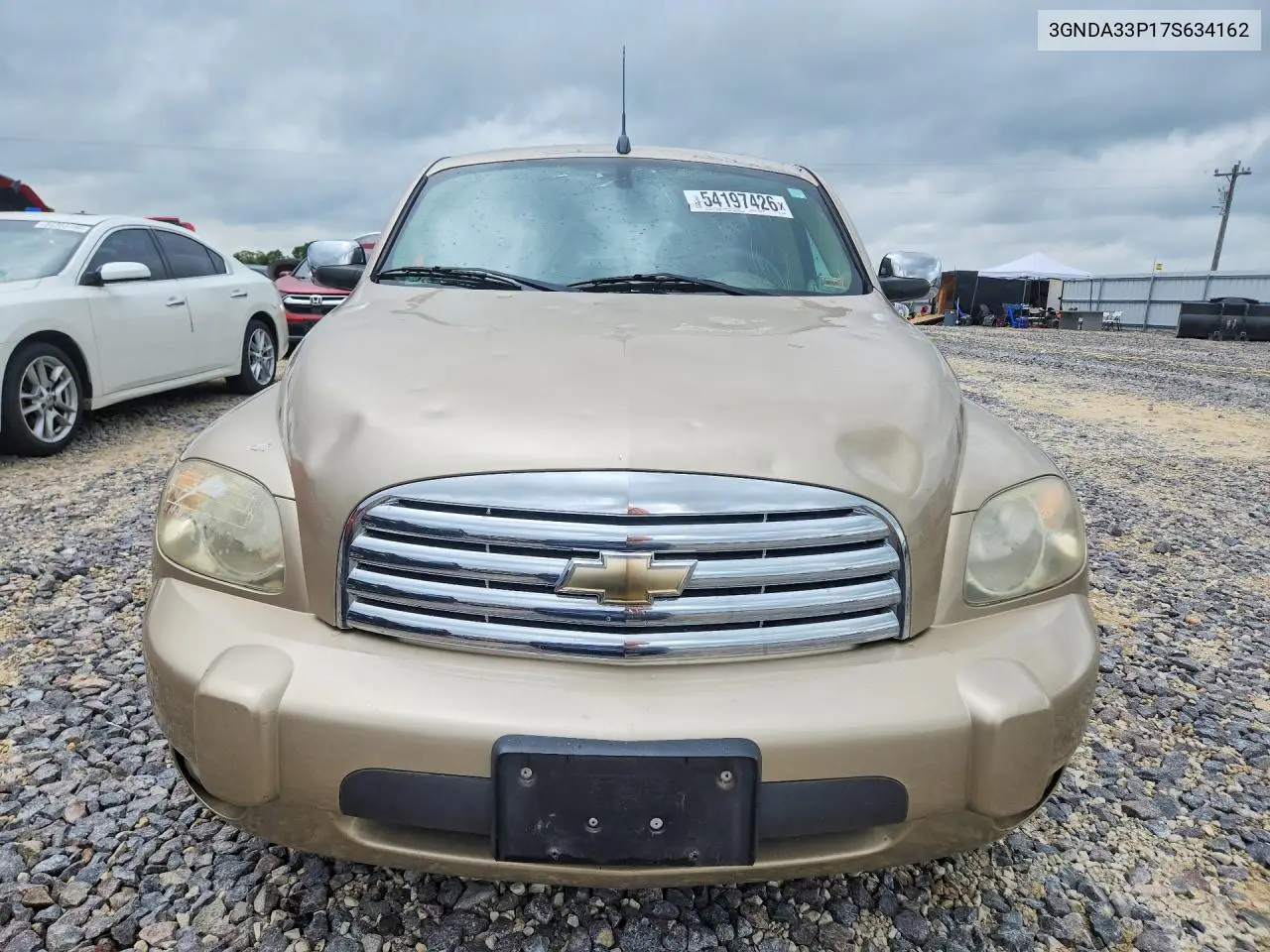 2007 Chevrolet Hhr Lt VIN: 3GNDA33P17S634162 Lot: 54197426