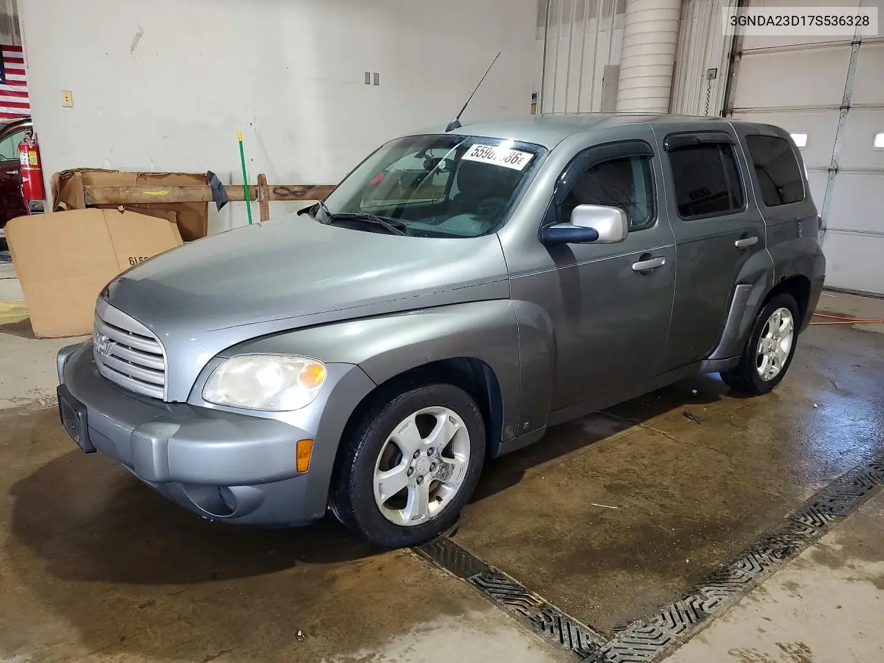 2007 Chevrolet Hhr Lt VIN: 3GNDA23D17S536328 Lot: 55967686