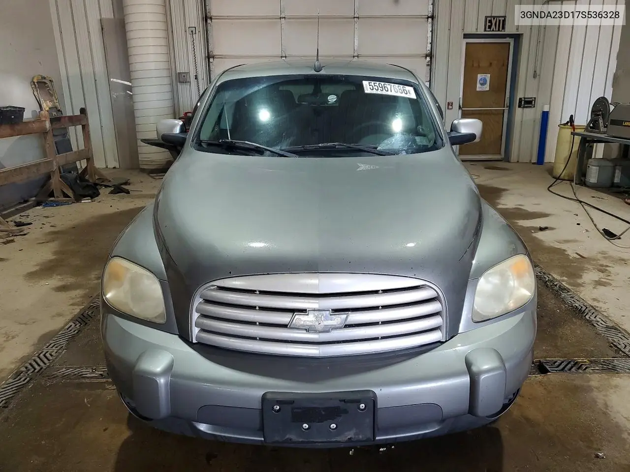 2007 Chevrolet Hhr Lt VIN: 3GNDA23D17S536328 Lot: 55967686
