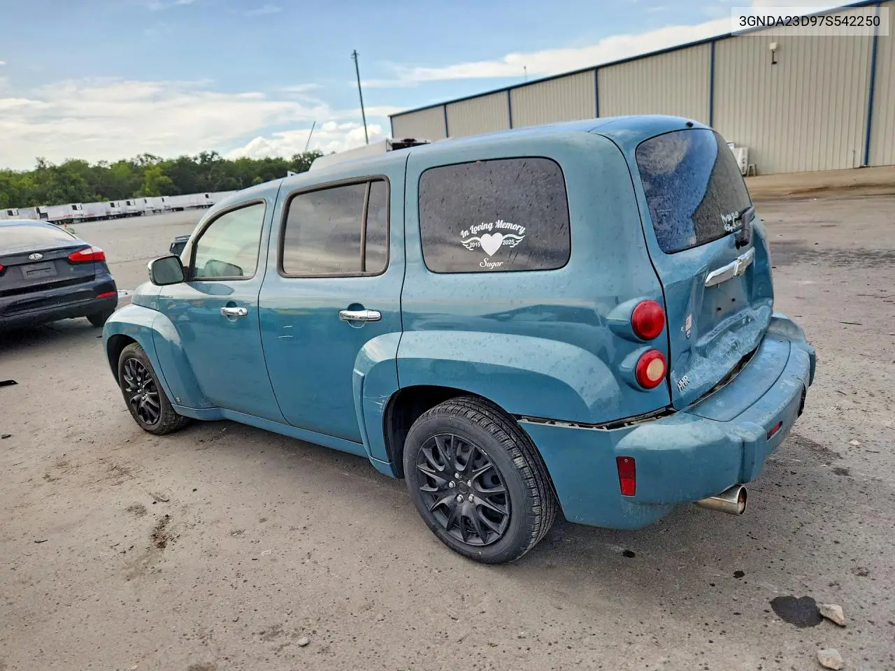 2007 Chevrolet Hhr Lt VIN: 3GNDA23D97S542250 Lot: 56722426