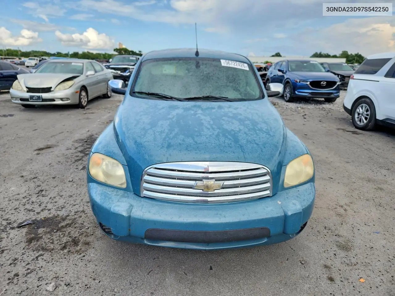 2007 Chevrolet Hhr Lt VIN: 3GNDA23D97S542250 Lot: 56722426