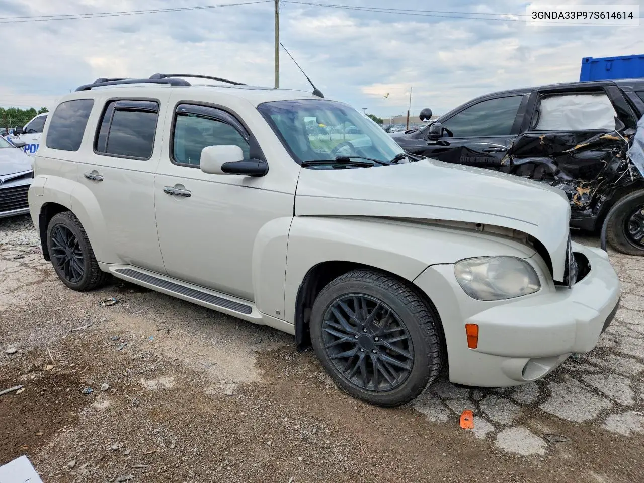 2007 Chevrolet Hhr Lt VIN: 3GNDA33P97S614614 Lot: 58426106