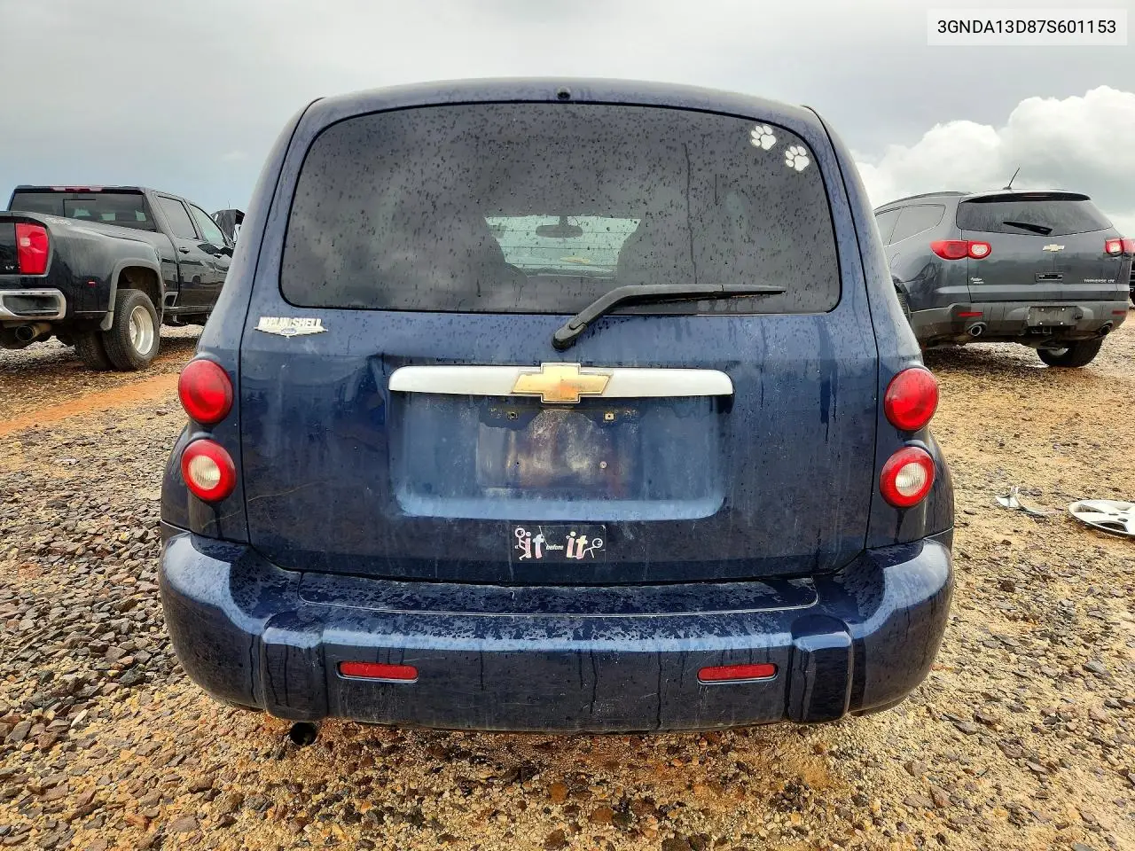 2007 Chevrolet Hhr Ls VIN: 3GNDA13D87S601153 Lot: 58870356