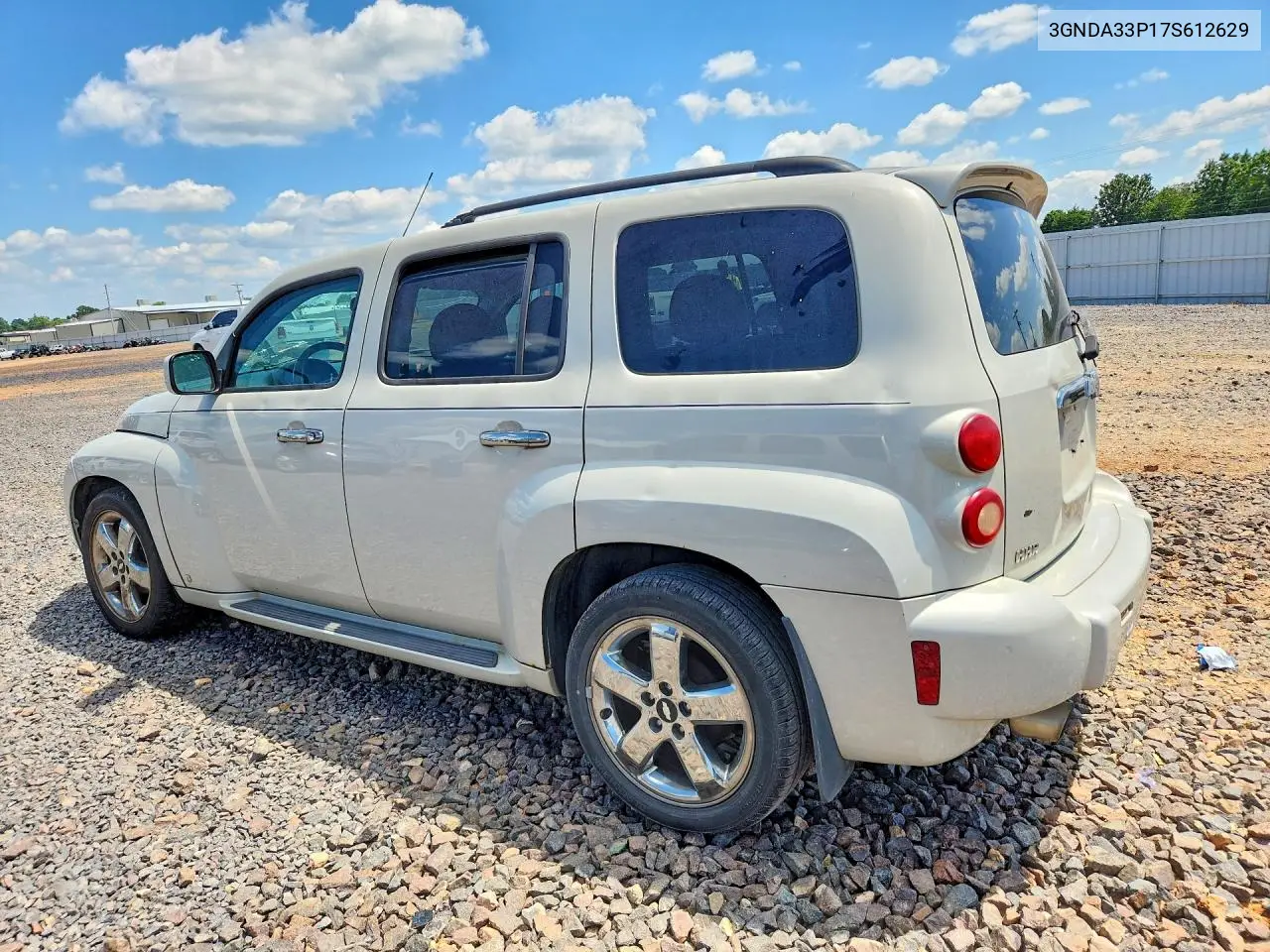2007 Chevrolet Hhr Lt VIN: 3GNDA33P17S612629 Lot: 60594636