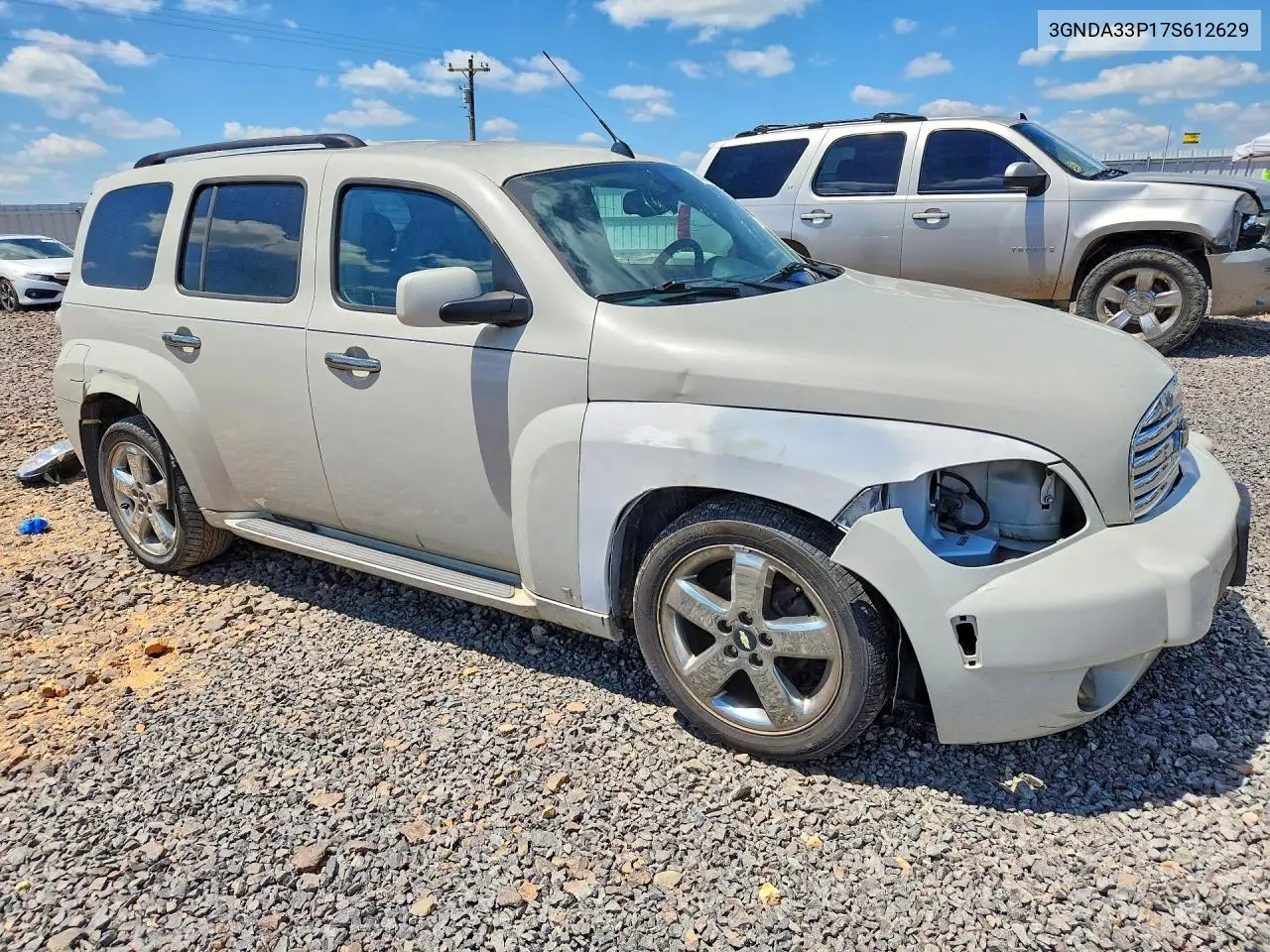2007 Chevrolet Hhr Lt VIN: 3GNDA33P17S612629 Lot: 60594636