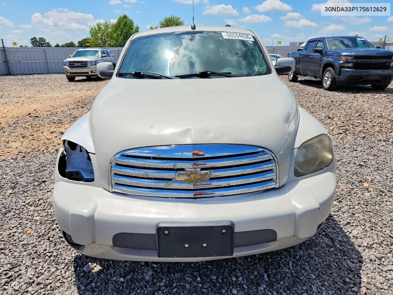 2007 Chevrolet Hhr Lt VIN: 3GNDA33P17S612629 Lot: 60594636