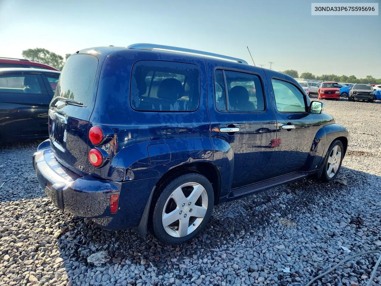 2007 Chevrolet Hhr Lt VIN: 3GNDA33P67S595696 Lot: 60790256