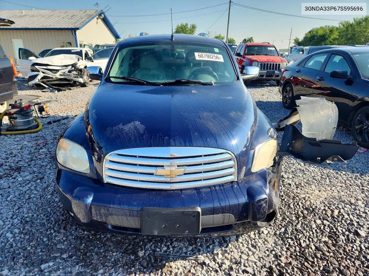 2007 Chevrolet Hhr Lt VIN: 3GNDA33P67S595696 Lot: 60790256