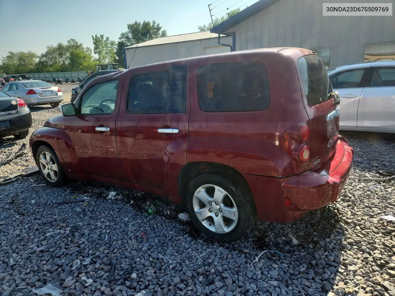 2007 Chevrolet Hhr Lt VIN: 3GNDA23D67S509769 Lot: 61058396