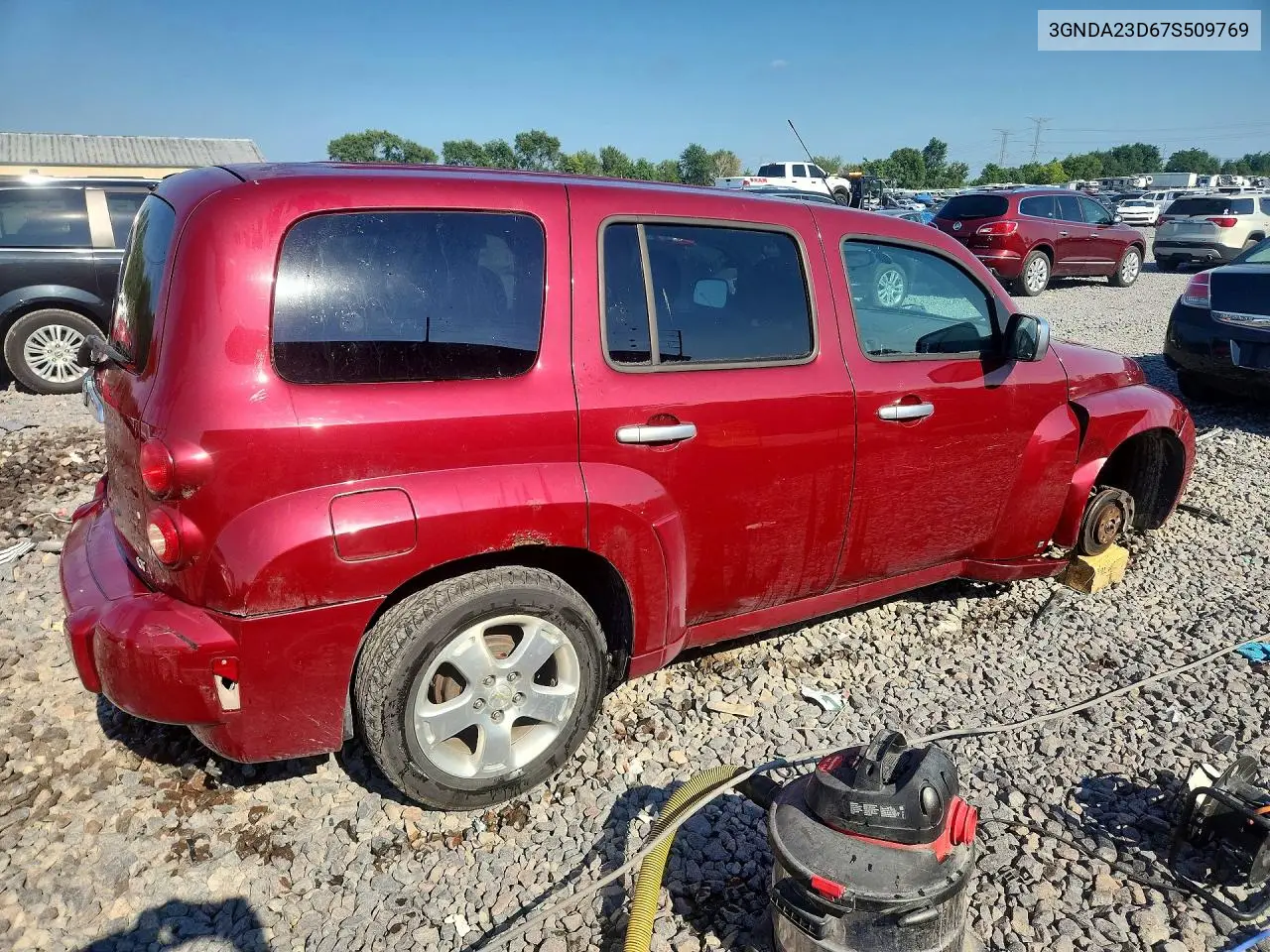 2007 Chevrolet Hhr Lt VIN: 3GNDA23D67S509769 Lot: 61058396
