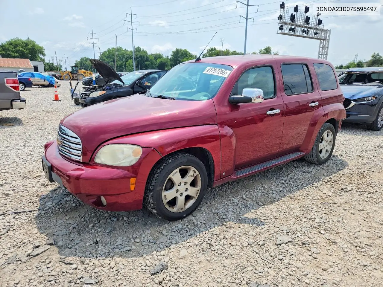 2007 Chevrolet Hhr Lt VIN: 3GNDA23D07S595497 Lot: 61297266