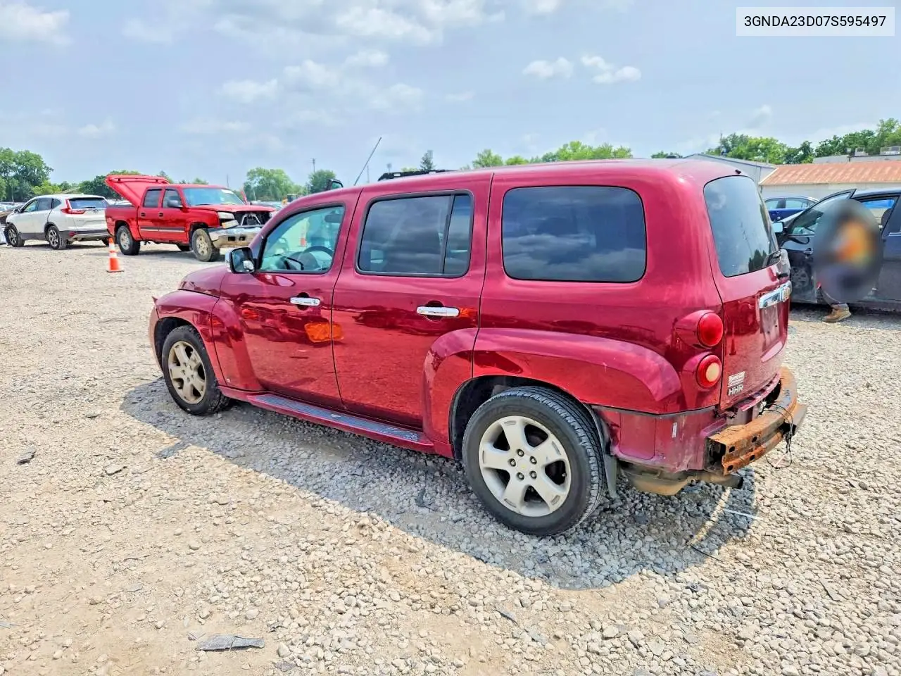 2007 Chevrolet Hhr Lt VIN: 3GNDA23D07S595497 Lot: 61297266